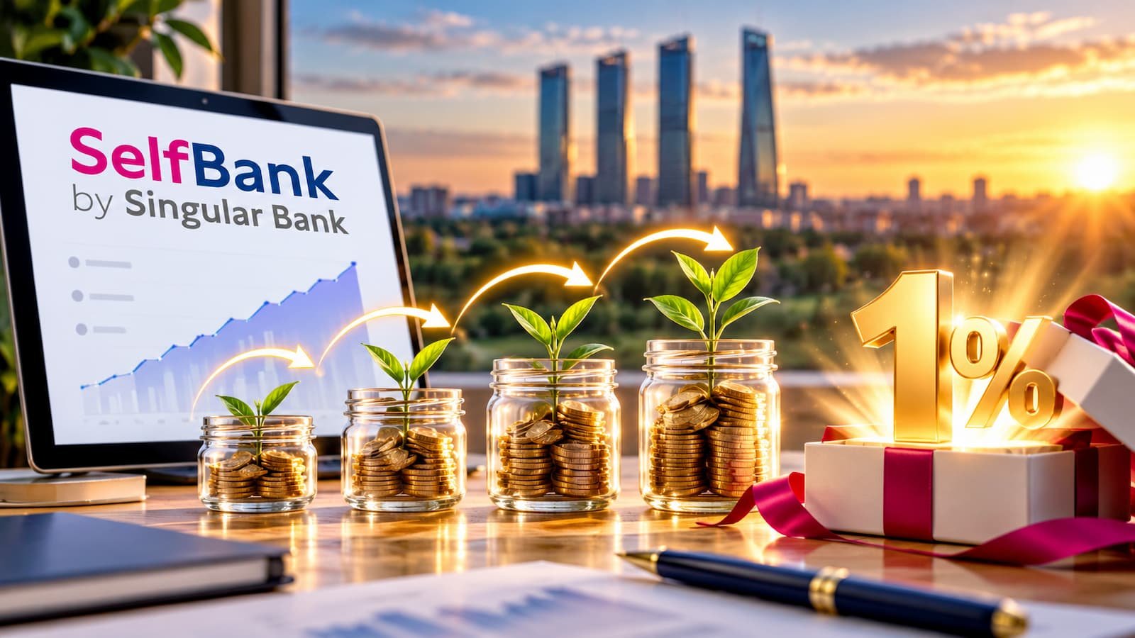 Self Bank ha lanzado una bonificación del 1% por llevar nuevas inversiones a sus fondos.