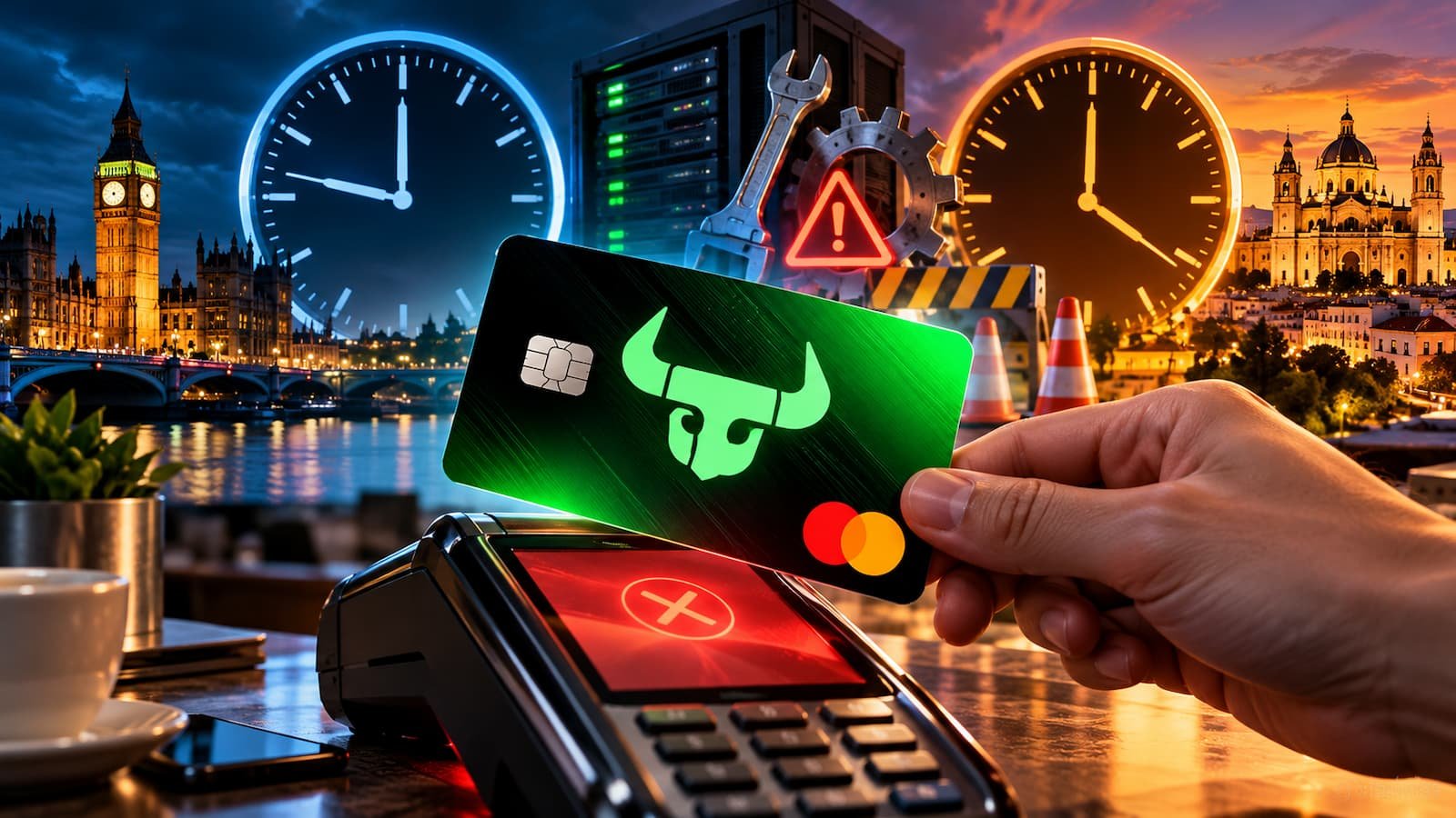 eToro ha programado un mantenimiento de un proveedor externo y anticipa fallos.